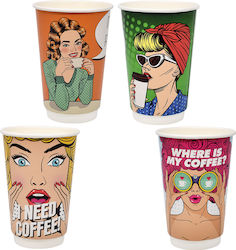 Smart Disposable Cup 480ml 16pcs