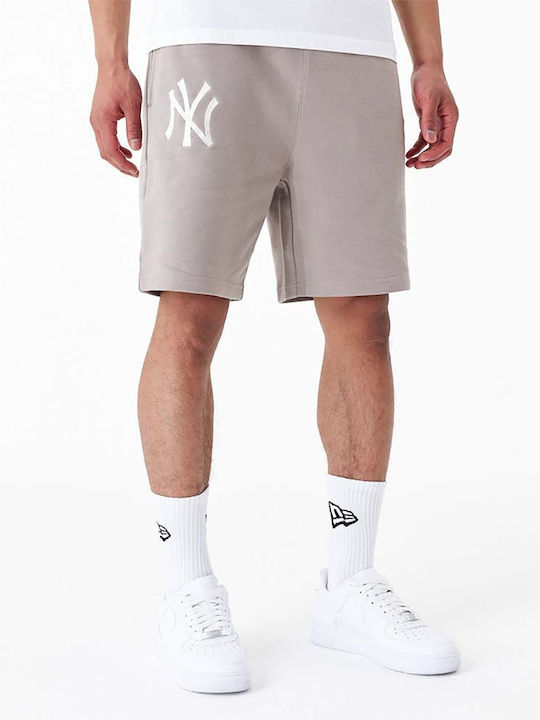 New Era League Essentials Herrenshorts Beige