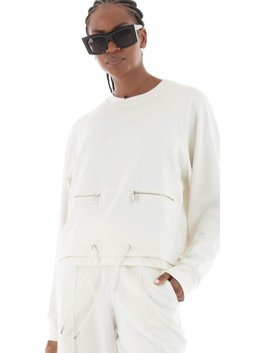 Emiesa_bb Γυναικείο Φούτερ Λευκό