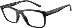 Armani Exchange 8158 Мъжка Ацетатна Рамка Черна...