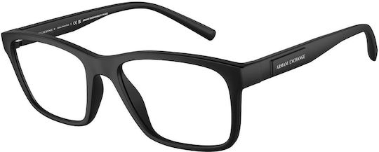 Armani Exchange 8078 Ανδρικός Κοκκάλινος Σκελετός Γυαλιών Μαύρος AX3114 8078