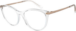 Armani Exchange Transparent Feminin Rame ochelari Ochi de pisică AX3078 8333