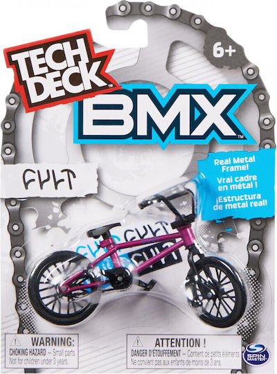 Pachet Bicicletă Bmx Tech Deck Fult Roz