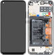 Οθόνη mit Touch-Mechanismus für HUAWEI P40 LITE E (Schwarz)