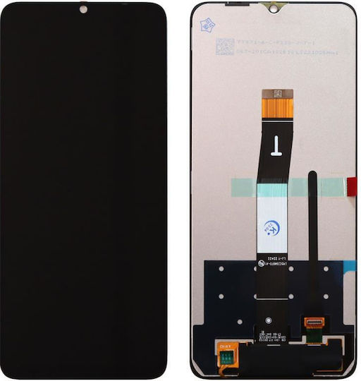 Screen with Touch Mechanism for Xiaomi Redmi 12C (Black)