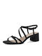 Fabric Sandals Black
