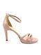 Leder Sandalen Rosa