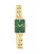 Oozoo Vintage Women's Watch with Gold Metal Bracelet