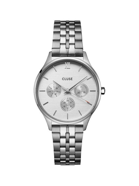 Cluse Watch with Silver Metal Bracelet
