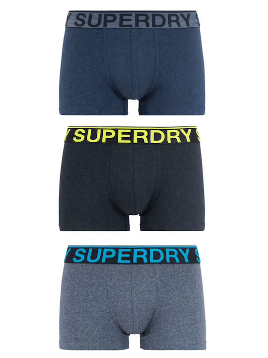 Superdry Men's Boxers Blue 3Pack