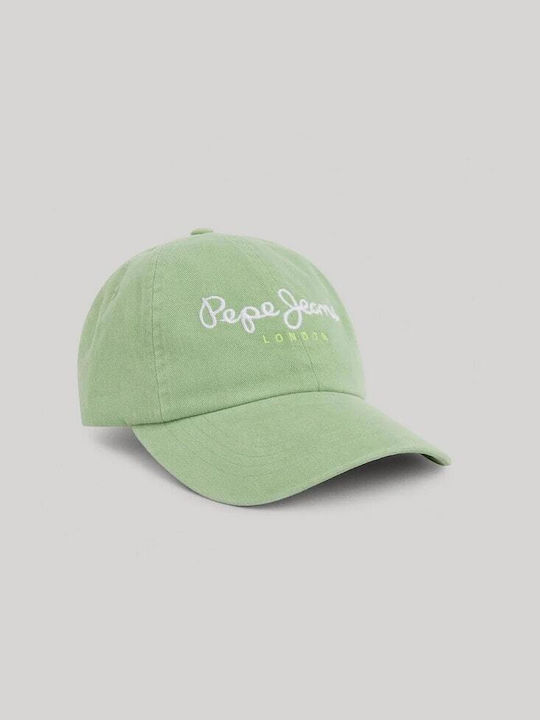 Pepe Jeans Παιδικό Καπέλο Jockey Υφασμάτινο Πράσινο
