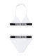 Calvin Klein Intense Power Παιδικό Μαγιό Μπικίνι Classic White