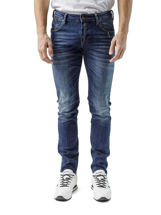 Devergo Dylan Men's Jeans Pants Blue