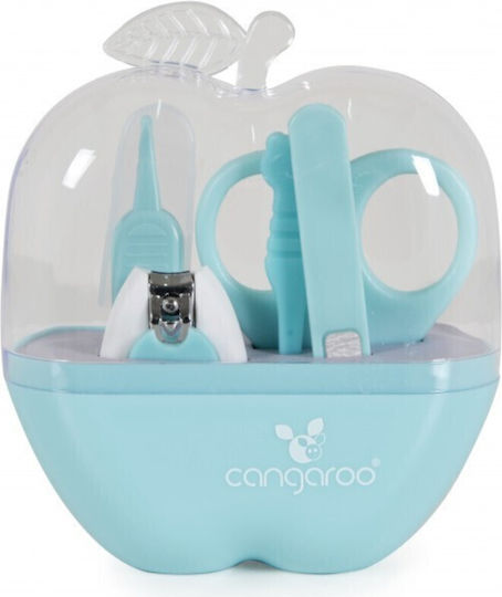 Cangaroo Baby Nail Care Set Apple Blue 1pcs