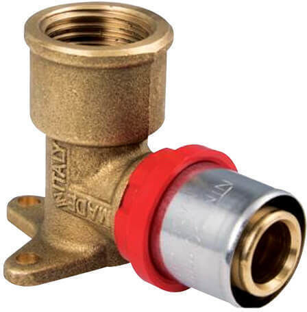 NTM Pipe Elbow Fitting Multilayer Pipe Female 16mm 706V161/220