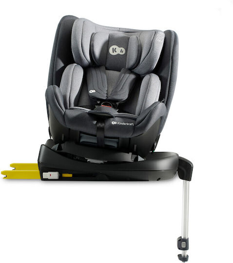 Kinderkraft Xrider Scaun Auto pentru Copii i-Size cu Isofix Gri