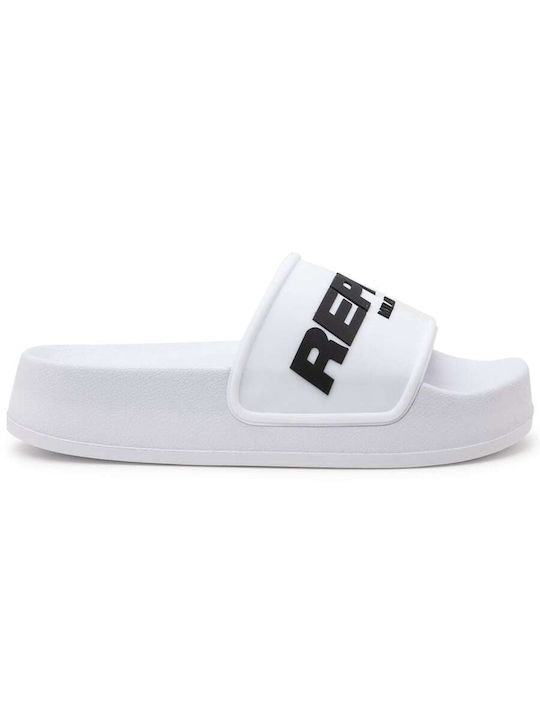 Replay Lotty Women's Slides White