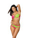 Marko Bikini Set Bra & Slip Bottom with Adjustable Straps Very Fuchsia