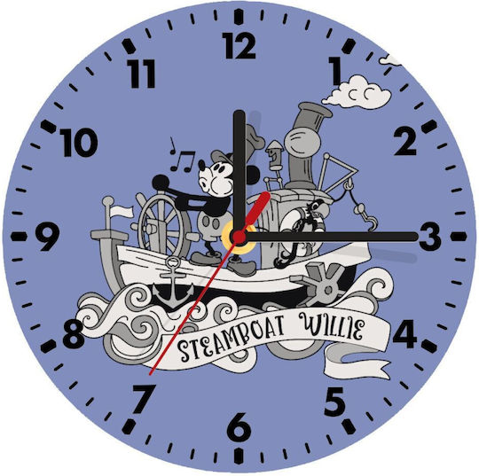 Koupakoupa Kids Wooden Wall Clock Mickey 20cm