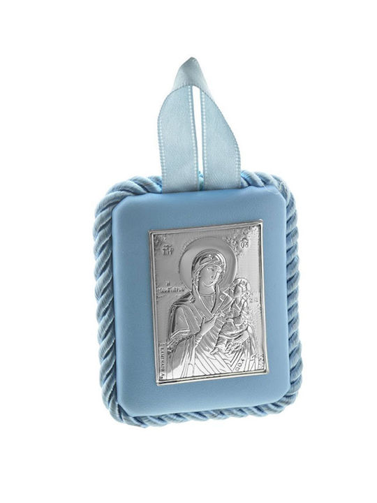 Paraxenies Heilige Ikone Kinder Amulett aus Silber 93674