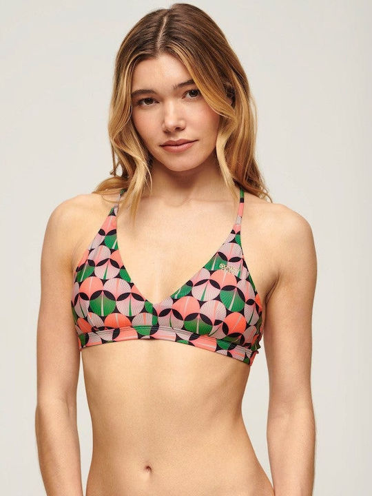 Superdry D2 Ovin Cross Back Triangle Bikini Top...