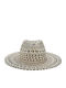 Guess Frauen Stoffartig Hut Fedora Mehrfarbig