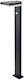 V-TAC Solar Light Floor Column 5.5W 220lm Warm ...