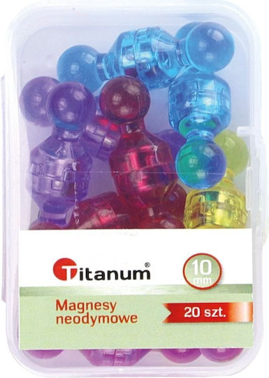 Titanum Set Magneti Neodimiu 10x10mm 20buc