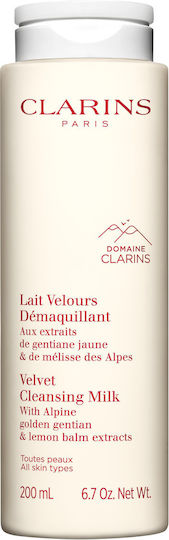 Clarins Velvet Emulsie Demachiant Facial Cu Acțiune Hidratantă 200ml