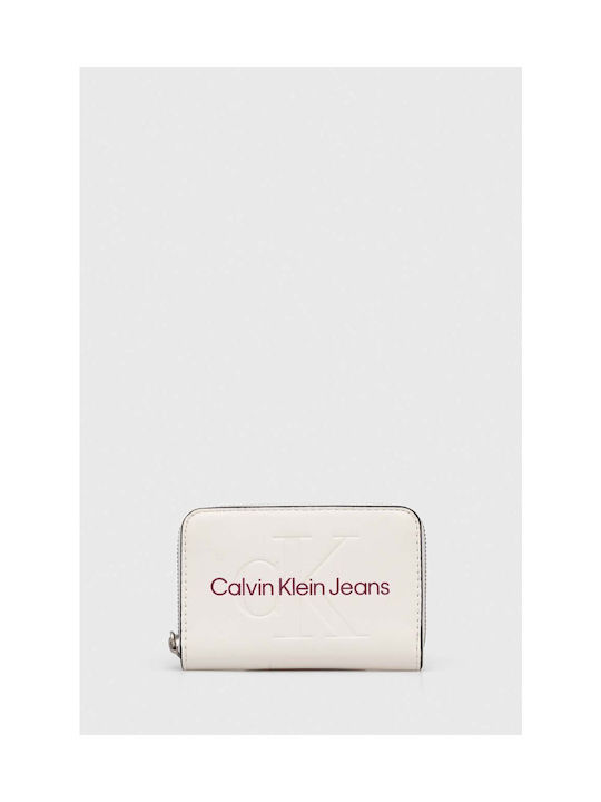 Calvin Klein Frauen Brieftasche Klassiker Weiß