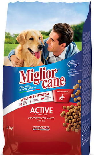 Morando Miglior 4kg Dry Food for Dogs with Beef