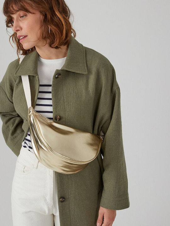 La Redoute Magazin online pentru femei Piele Bum Bag pentru Talie Aur