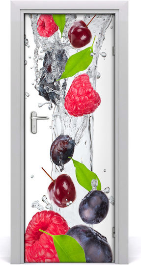 Διακοσμητικό Αυτοκόλλητο Πόρτας Forest Fruits 85x205εκ. Tulup