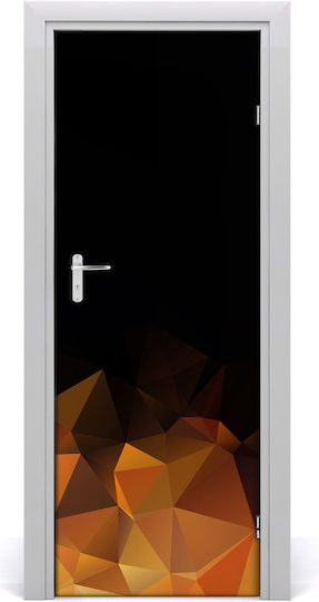 Декоративно Стикер Врата Abstract Triangles 1бр 75x205бр Tulup Декоративно Стикер Врата Abstract Triangles 1бр 75x205бр Tulup