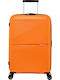 American Tourister Airconic Spinner 67/24 Medium Hard Suitcase Mango Orange with 4 Wheels Height 67cm