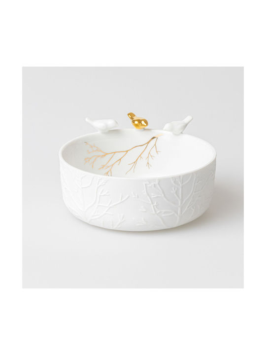 Raeder Birds Serving Bowl Round made of Porcelain with Diameter 12cm