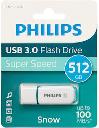 Philips Snow Edition 512GB USB 3.0 Stick Πράσινο