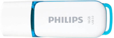 Philips Snow Edition 16GB USB 3.0 Stick Blau