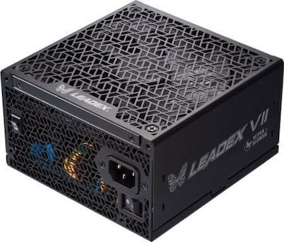 Super Flower Leadex VII PRO Platinum 850W Μαύρο Τροφοδοτικό Υπολογιστή Full Modular 80 Plus Platinum