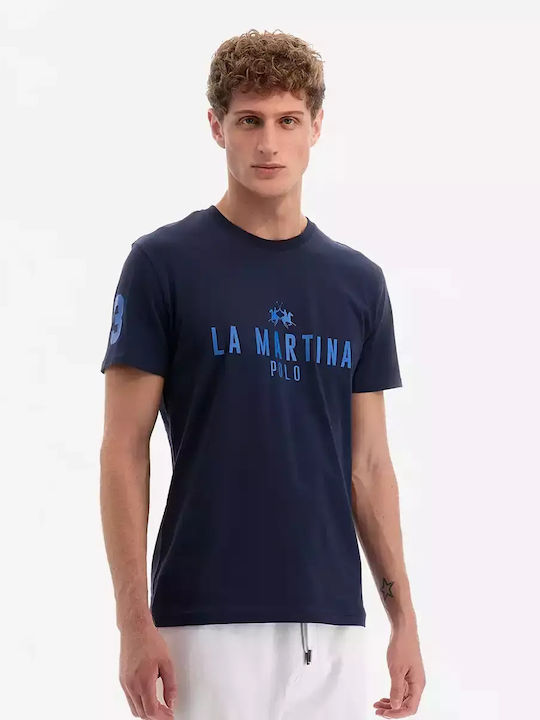 T-shirt Μπλε Σκούρο