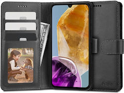 Tech-Protect Wallet Leather Black (Galaxy M15)