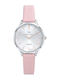 Go Girl Only Women's Watch with Pink Leather Strap