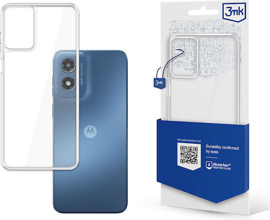 3MK Moto G Umschlag Rückseite Metallisch 1.5mm Transparent (Motorola Moto G Play 2024)