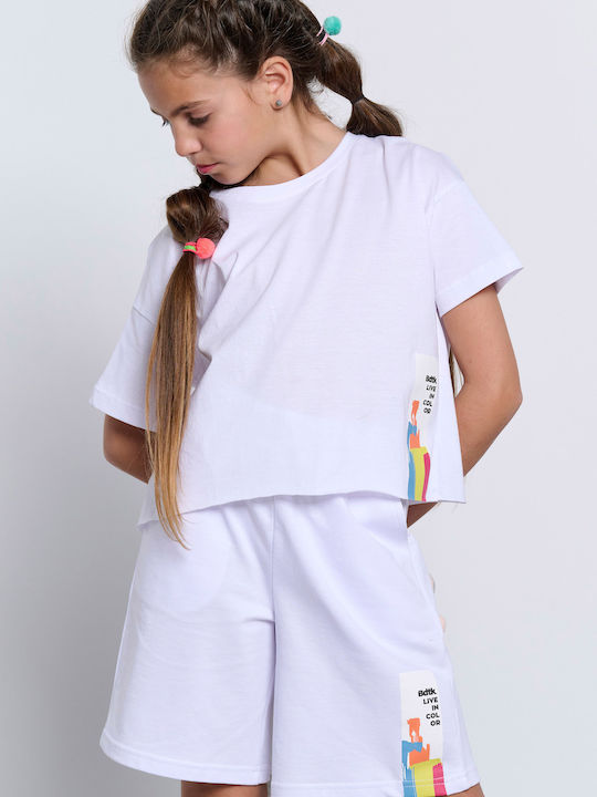 BodyTalk Tricou pentru copii Alb
