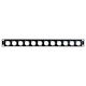 Adam Hall 872215 U-shaped Rack Panel 1u