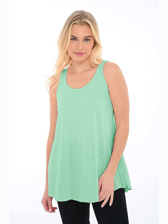 Bodymove Women's Blouse Dress Green