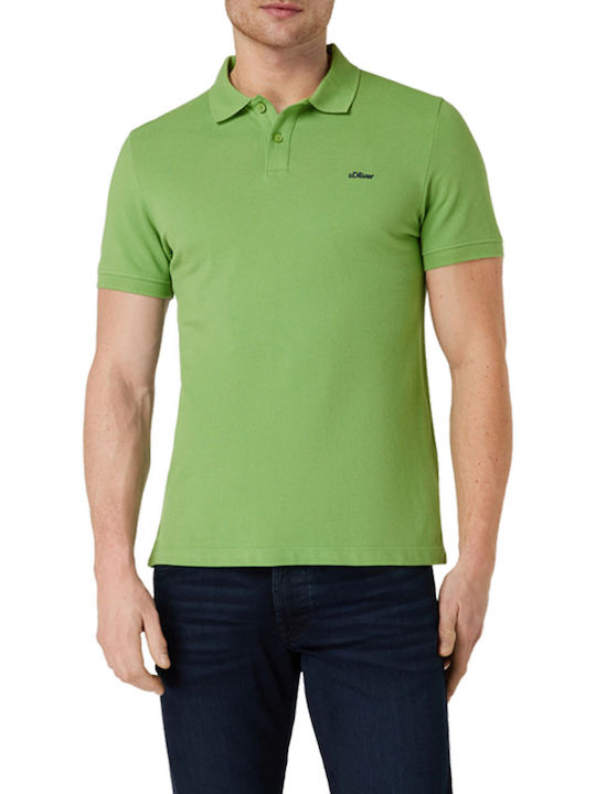 s.Oliver Polo Short Sleeve Blouse Green