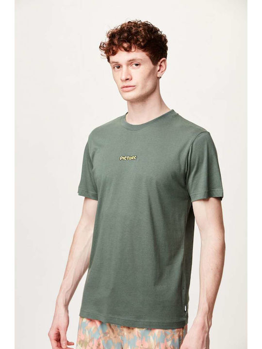 Picture Organic Clothing Men's Short Sleeve T-shirt Jungle Green