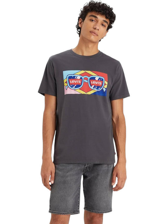 Levi's Graphic Crewneck Tricou Blacks - 22491-1566