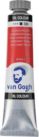 Royal Talens Oil Colour 20ml Van Gogh Cadmium Red Deep 3s
